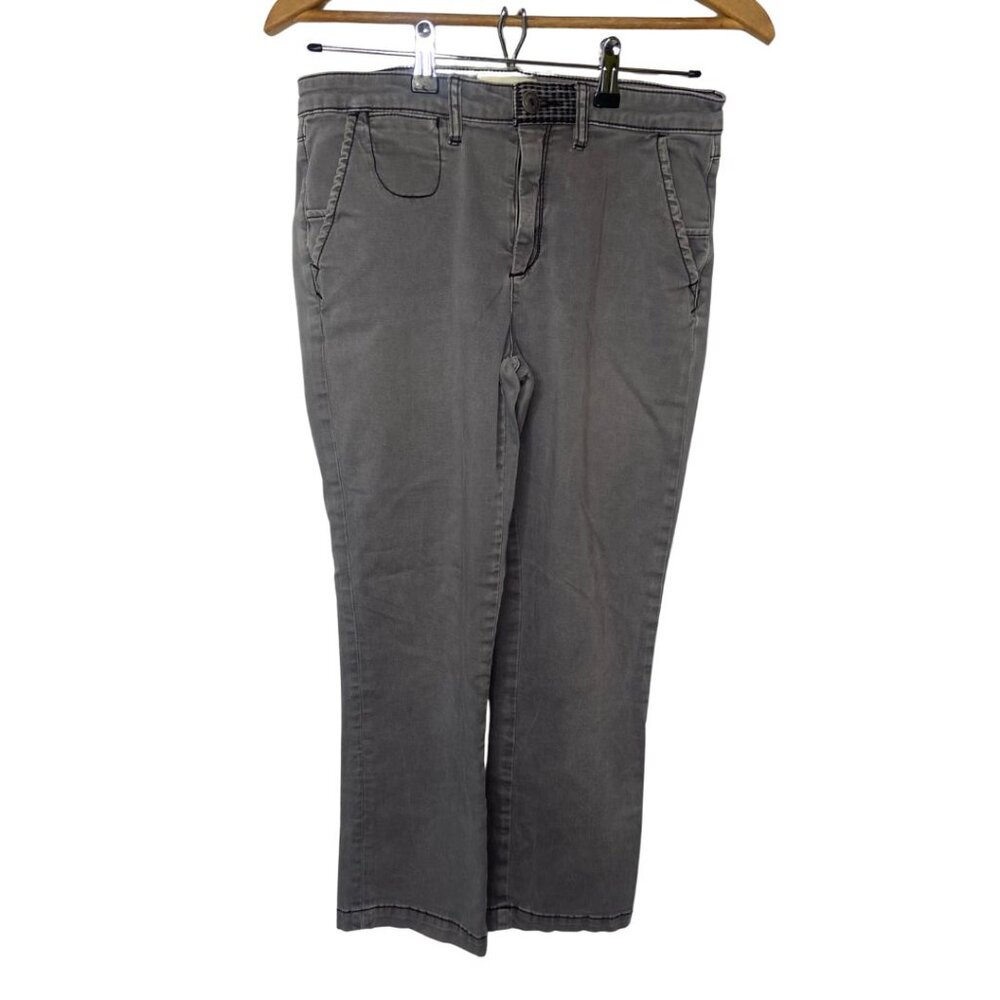 Chino by Anthropologie‎ grey, mid-rise slim fit pants 27